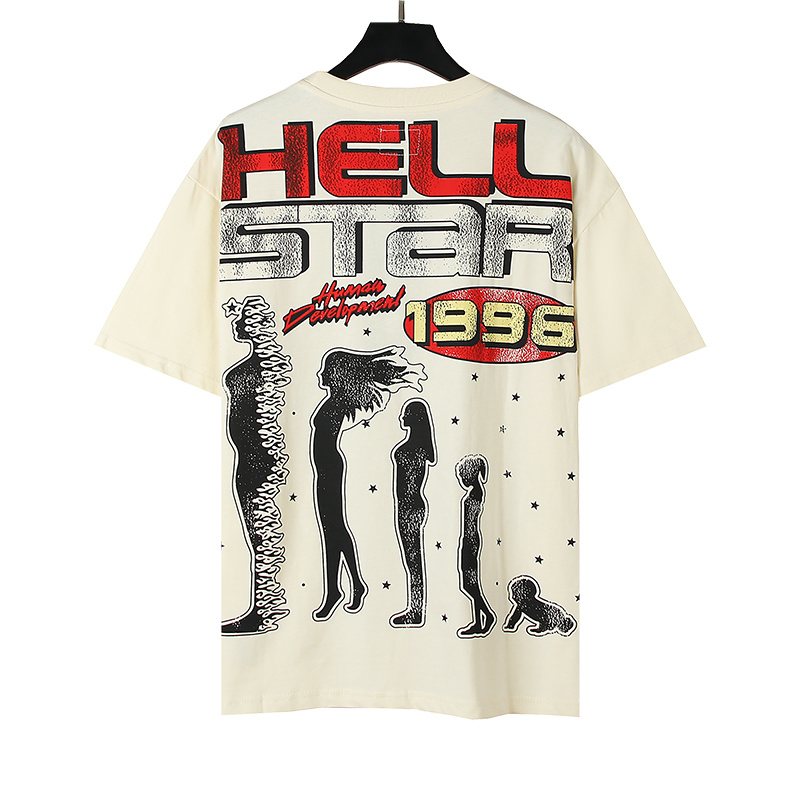 Hellstar Avatar Graphic Short-Sleeve T-Shirt — back