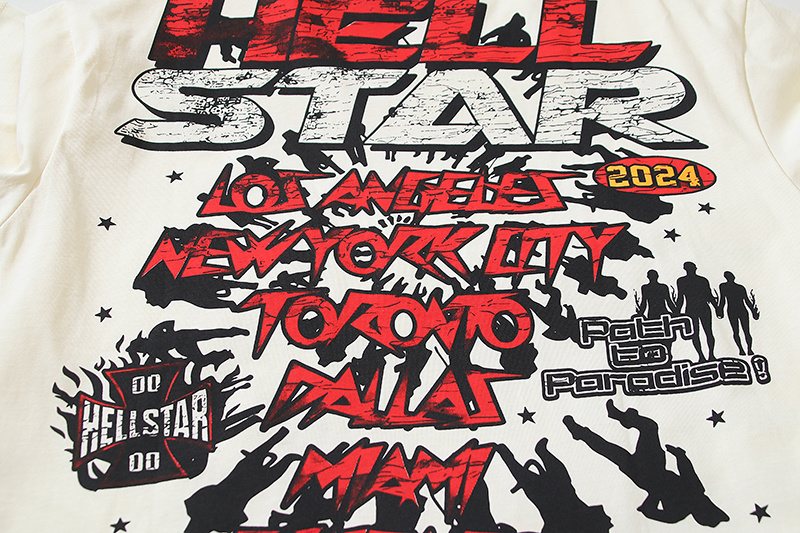 Hellstar Skull Graphic Short-Sleeve T-Shirt — detail