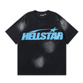 Hellstar Blue Flame Star Graphic T-Shirt — hero