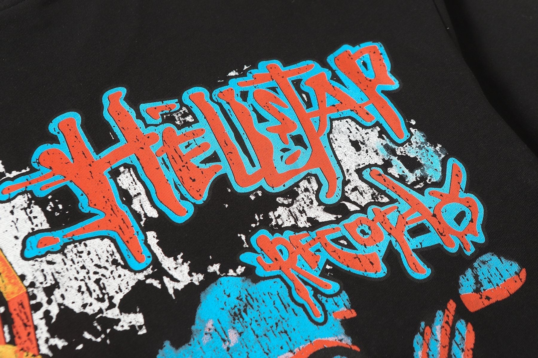 HEILSTAR Records Graphic Long-Sleeve T-Shirt — detail