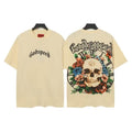 Godspeed Skull & Floral Graphic Short-Sleeve T-Shirt — hero
