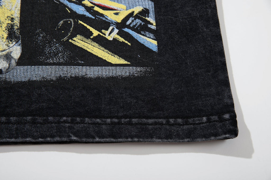 MAJESTIK Racing Graphic T-Shirt — detail