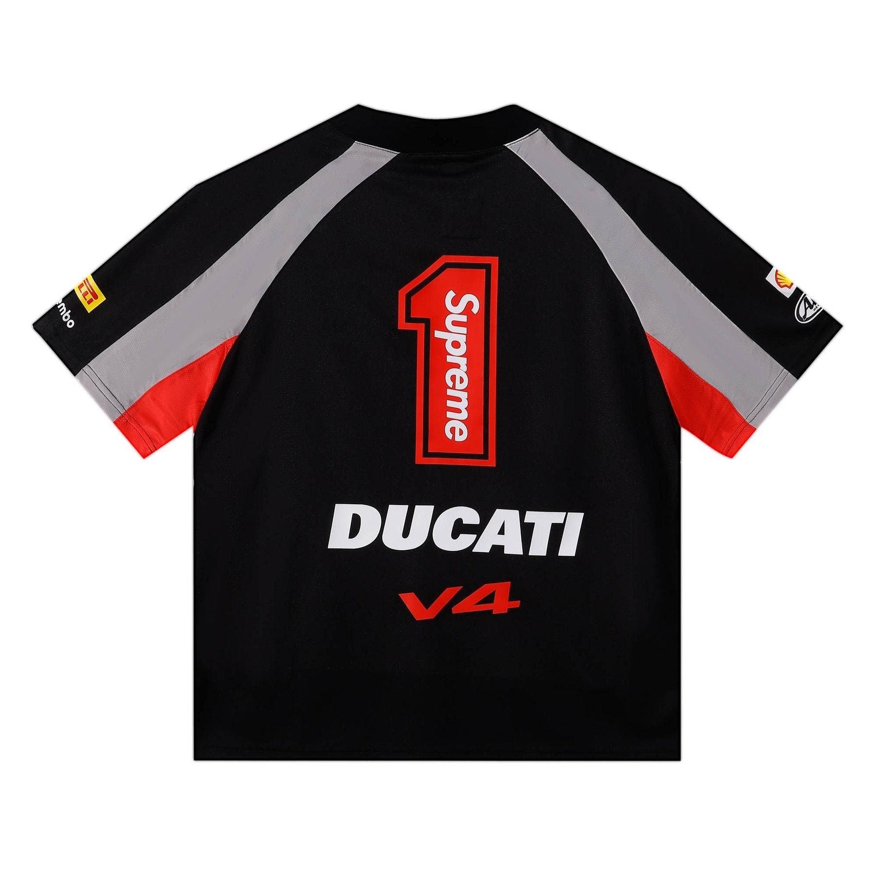 Supreme Ducati Racing Graphic Short-Sleeve T-Shirt — back