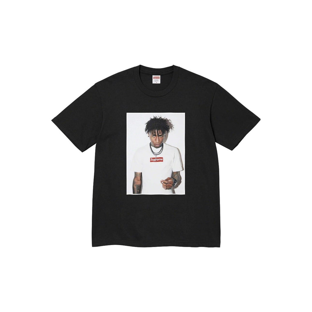 Supreme NBA YoungBoy Portrait Graphic T-Shirt — hero