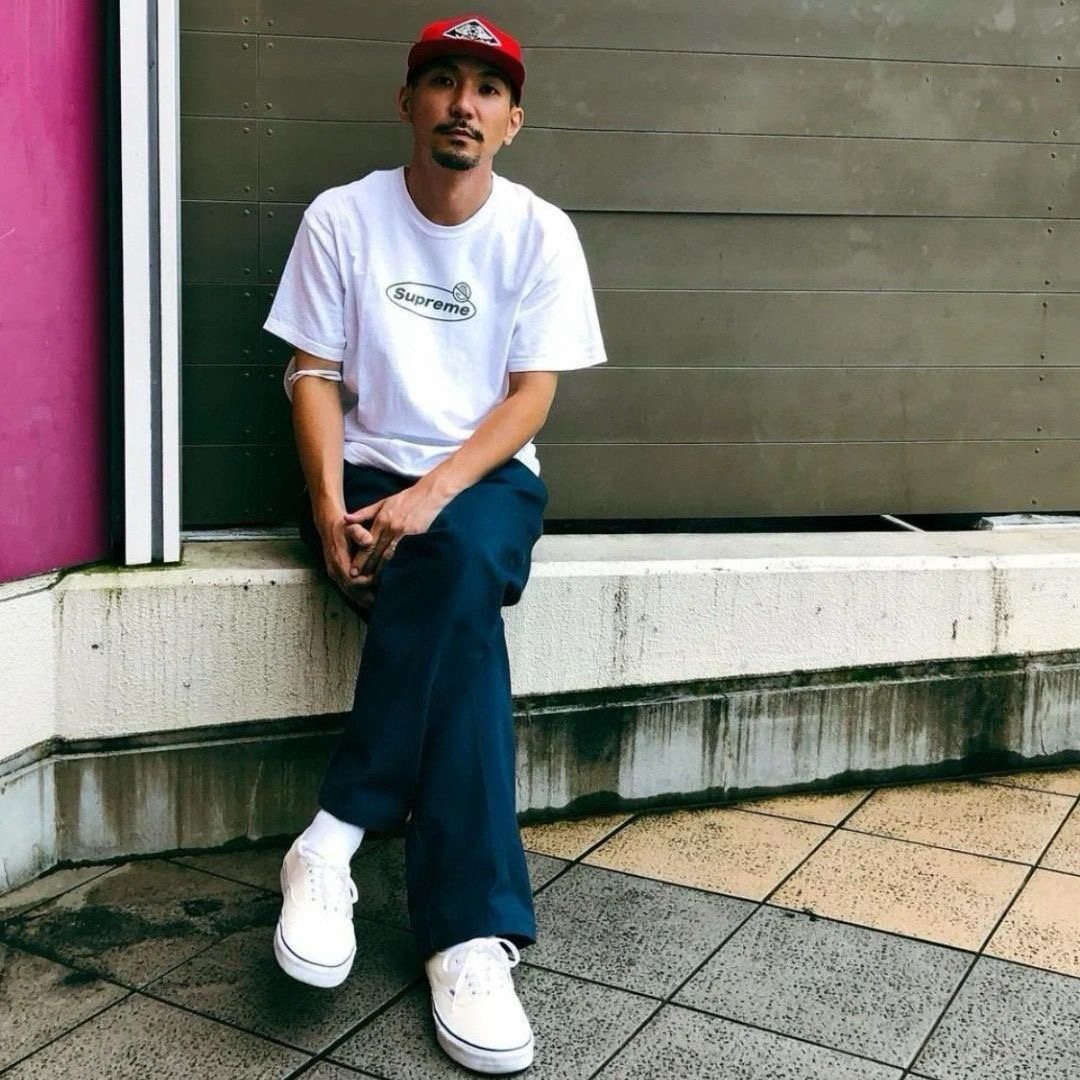 Supreme Warning Graphic Short-Sleeve T-Shirt — context
