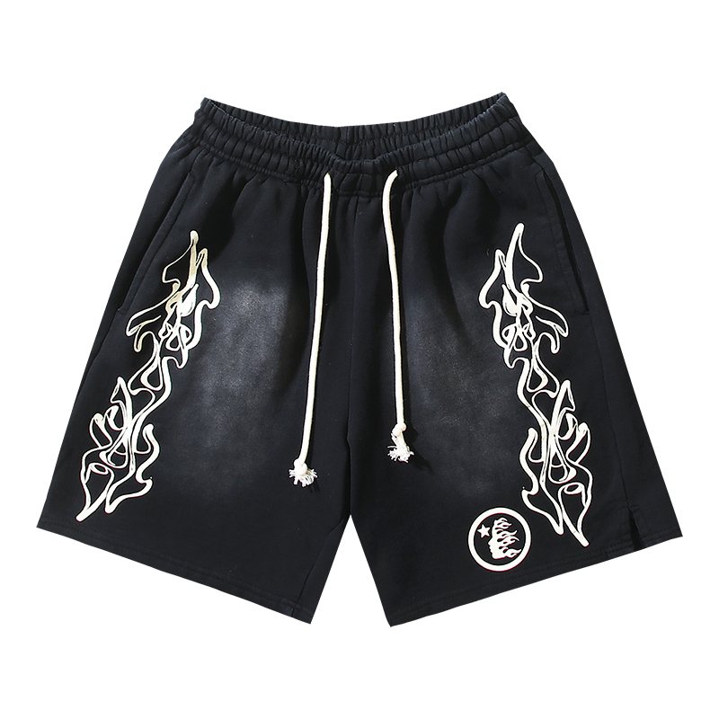 Hellstar Records Tour Graphic Short-Sleeve Set — front