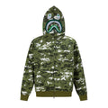 BAPE Shark Face Digital Camo Zip Hoodie — hero