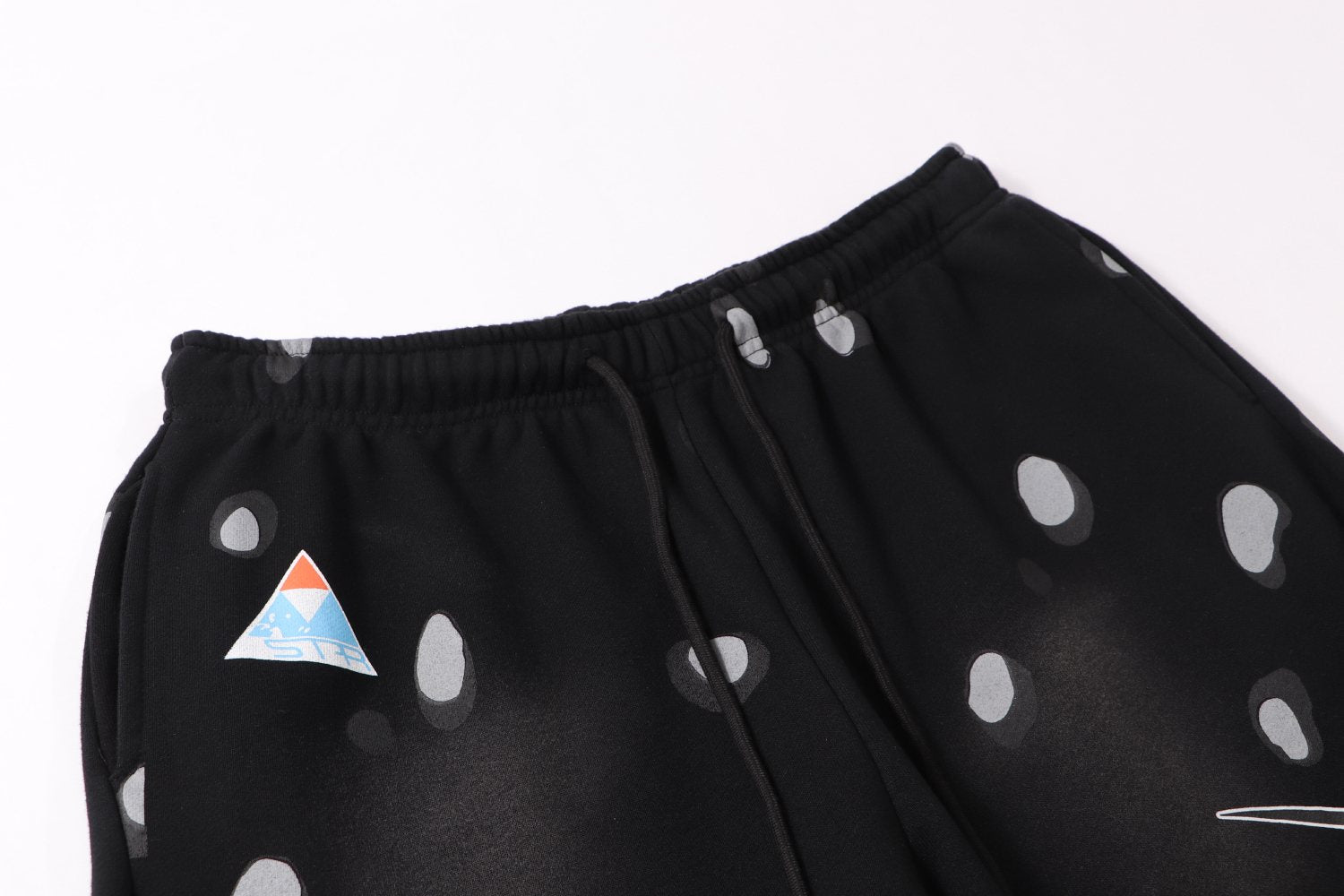 Hellstar 816 Splatter Graphic Sweatpants — detail
